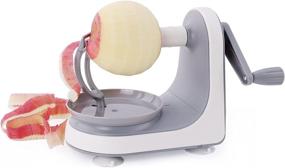 img 4 attached to 🍎 Cambom Apple Peeler Slicer: Effortless Cranking, Non-Slip Design, Replaceable Stainless Steel Blades