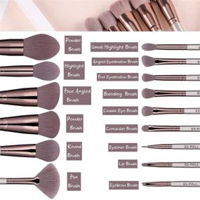 img 2 attached to BS MALL Synthetic Foundation Concealers Eyeshadow Tools & Accessories and Makeup Brushes & Tools