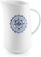 corelle coordinates portofino 2.5-qt pitcher: elegant serving and versatile hosting essential logo