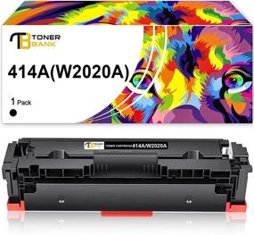 img 4 attached to 🖨️ High-Quality Toner Bank Replacement for HP 414A 414X - W2020A W2020X (Black, 1-Pack) – Works with Color Pro MFP M479fdw M454dw M479fdn M454dn M454 M479 Printer Ink