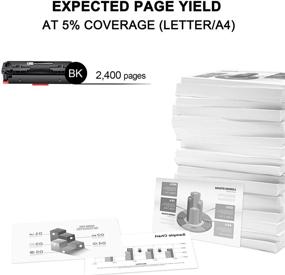 img 3 attached to 🖨️ High-Quality Toner Bank Replacement for HP 414A 414X - W2020A W2020X (Black, 1-Pack) – Works with Color Pro MFP M479fdw M454dw M479fdn M454dn M454 M479 Printer Ink