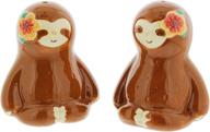 🦥 adorable sloth salt &amp; pepper shaker set logo