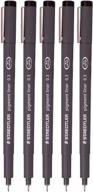 🖊️ staedtler pigment liner 0.3 mm black - pack of 5 - best for seo logo