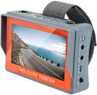 📷 electop wrist cctv tester: 5 inch 1080p portable camera tester with ptz control & power output - ahd tvi cvi cvbs vga tft lcd monitor logo