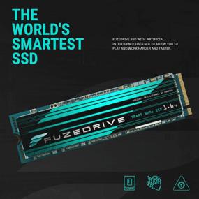 img 3 attached to 🔥 Enmotus FuzeDrive PRO Gaming M.2 Hybrid SSD 1.6TB SLC Gen 3 PCIe NVMe with AI, x4 TBW Endurance, Up to 3470 MB/s Read – 3000MB/s Write (P200-1600/128)