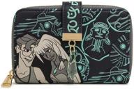 🔱 loungefly disney atlantis 20th anniversary kida and milo wallet logo