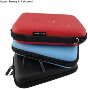 img 1 attached to 📽️ Blue Mini Projector Travel Carrying Case with Accessories Organizer - Ideal for Pico DLP LED Pocket Projector