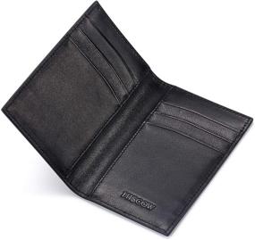 img 1 attached to Italian Calfskin 🔖 Leather Credit Card Holder