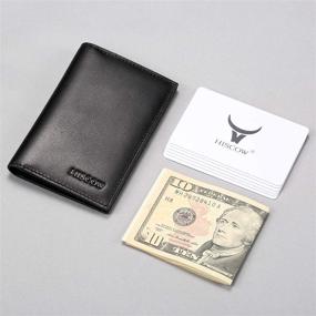 img 3 attached to Italian Calfskin 🔖 Leather Credit Card Holder