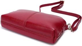 img 1 attached to Authentic PParth Crossbody Organizer Wristlet for Women: Handbag and Wallet Combo