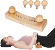 psoas muscle release tool and personal body massage: relieve back pain and trigger points with 6 massage heads logo