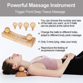 img 1 attached to Psoas Muscle Release Tool and Personal Body Massage: Relieve Back Pain and Trigger Points with 6 Massage Heads