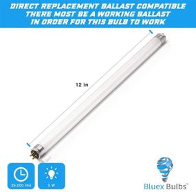 img 1 attached to 💡 F8T5WW Bulb Replacement - Enhanced Watts and Lumens for Improved Lighting