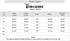 img 1 attached to Men's Longsleeve Gray Striped Shirt by Toms Ware - TW048SN - US Men's Clothing