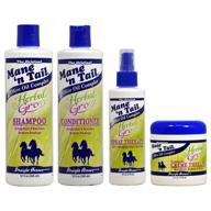 mane tail herbal gro shampoo logo