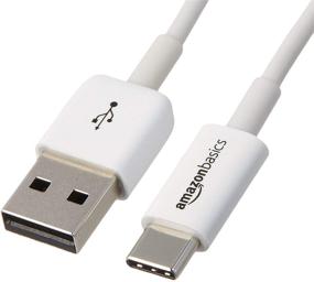 img 4 attached to 🔌 Белый кабель для зарядки Amazon Basics USB Type-C к USB-A 2.0 мужской, длиной 3 фута (0.9 метра)