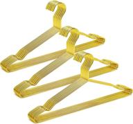 👔 premium slim gold metal clothes hangers 30 pack, 17 inch heavy duty wire coat hangers, stylish gold hangers for clothes, gold clothing hanger set (gold, 30) логотип