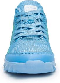 img 1 attached to Experience Comfort and Style: ALEADER Women's BladeFoam Colorful Running Shoes