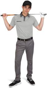 img 1 attached to 🏌️ Performance-driven Dry Fit Golf Shirts for Men | Premium Men's Clothing Shirts