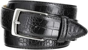 img 4 attached to 🐊 Exquisite Joseph Nickel Italian Leather Alligator: Best Quality and Style!