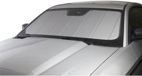 img 4 attached to 🌞 Персонализированный серебристый солнцезащитный крем UVS100 для выбранных моделей Toyota Tacoma - накидка Covercraft UV11426SV