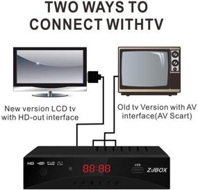 img 3 attached to 📺 ZJBOX Цифровой телевизионный конвертер для аналогового HDTV Live 1080P с записью и воспроизведением телепередач, выходом HDMI, настройкой таймера и бесплатными цифровыми каналами - Кабельный коробочный набор для приставки к телевизору ATSC