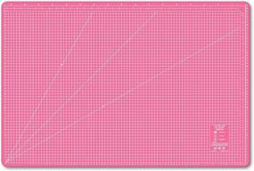 img 1 attached to 🔴 A1 (36L x 24W Inch) (900 x 600 mm) Eco-Friendly Cutting Mat - Colorful & Self-Healing (Pink)