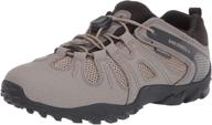 merrell chameleon 8 low stretch wtrpf bungee: унисекс-детская обувь для активного отдыха на открытом воздухе логотип