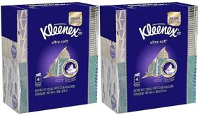 img 1 attached to 🌿 Салфетки Kleenex Ultra Soft, 85 штук - нежный и роскошный уход для вашей нежной кожи