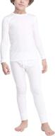 subuteay thermal underwear fleece lined boys' clothing : underwear логотип