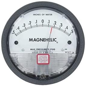 img 3 attached to Dwyer Magnehelic Differential Pressure Gauge 0-25-0-0-25