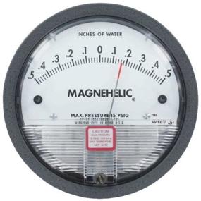 img 2 attached to Dwyer Magnehelic Differential Pressure Gauge 0-25-0-0-25