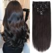straight human extensions double natural logo