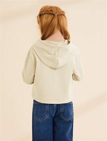 img 1 attached to Stylish Meilidress Hoodies: Trendy Pullover Sweatshirts for Girls' Fashion-Forward Active Wear