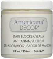 clear americana decor stain blocker/sealer - effective 8oz solution logo