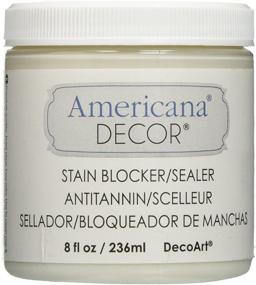 img 1 attached to Clear Americana Decor Stain Blocker/Sealer - Effective 8oz Solution
