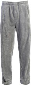 img 1 attached to 👕 Ultimate Comfort: Gioberti Super Plush Charcoal Pajama Set for Men's Sleep & Lounge