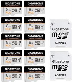 img 4 attached to Gigastone 8GB 10-Pack MLC Micro SD Card: Запись видео высокой надежности Full HD для камер безопасности, автомобильной видеорегистраторов, наблюдения - 85 МБ/с, U1 C10.