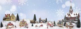 img 3 attached to 🎄 Enhance Your Holiday Décor with Celebrate A Holiday Christmas Fake Snow Decor - Get 45 SQ FT of Cotton-Like Fluffy Indoor Snow, 15 oz of Artificial Snow for Mantle Village or Nativity Set, Flame Resistant Blankets for Christmas Decoration