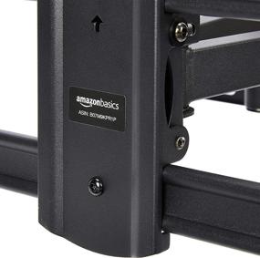 img 1 attached to 📺 Amazon Basics Dual Arm Full Motion TV Mount for 37-80 inch TVs up to 132 lbs | Heavy-Duty, Fits LED LCD OLED Flat Curved Screens