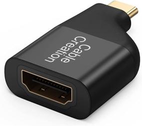 img 4 attached to 💻 Адаптер USB C на HDMI 4K, CableCreation миниатюрный алюминиевый адаптер Type C на HDMI, женский разъем, совместим с Thunderbolt 3 для MacBook Pro 2019/2018, Galaxy S20/S10/Note 10, Surface Book 2, iPad Pro 2020/2018