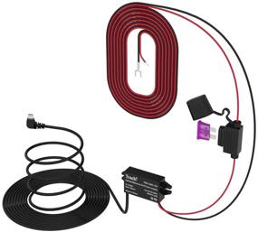 img 1 attached to 🚗 12V-24V Vehicle Car Marine Wiring Cable & Power Stabilizer Kit for Tracki GPS Tracker with Micro USB Connection