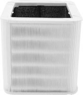 🌬️ enhance your blueair blue pure 211+ air purifier with our high-quality replacement filter: foldable particle and activated carbon filter for ultimate allergen and odor removal логотип