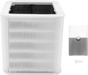 img 1 attached to 🌬️ Enhance Your Blueair Blue Pure 211+ Air Purifier with Our High-Quality Replacement Filter: Foldable Particle and Activated Carbon Filter for Ultimate Allergen and Odor Removal