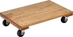 img 1 attached to Vestil HDOS 1624 9 Hardwood Dolly Capacity Material Handling Products