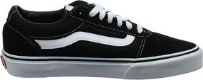 img 1 attached to Men's Black Canvas Athletic Low Top Sneakers by Vans