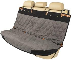 img 1 attached to 🐾 Protect Your Car with PetSafe Happy Ride Quilted Bench Seat Cover for Dogs and Pets - A Perfect Fit Solution