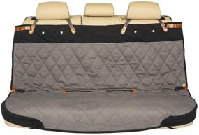 img 3 attached to 🐾 Protect Your Car with PetSafe Happy Ride Quilted Bench Seat Cover for Dogs and Pets - A Perfect Fit Solution