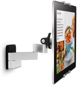 img 4 attached to 📱 Vogel's TMS 1030 Full-Motion Tablet Wall Mount: 7-13 inch Tablets, 180º Swivel, 15º Tilt, iPad & Samsung Galaxy Tab Compatible - Black