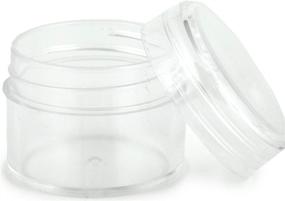 img 2 attached to Vivaplex Clear Plastic Cosmetic Containers